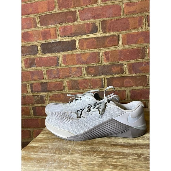Nike Metcon 5 Crossfit Training Shoes Gunsmoke Gray - Picture 1 of 9